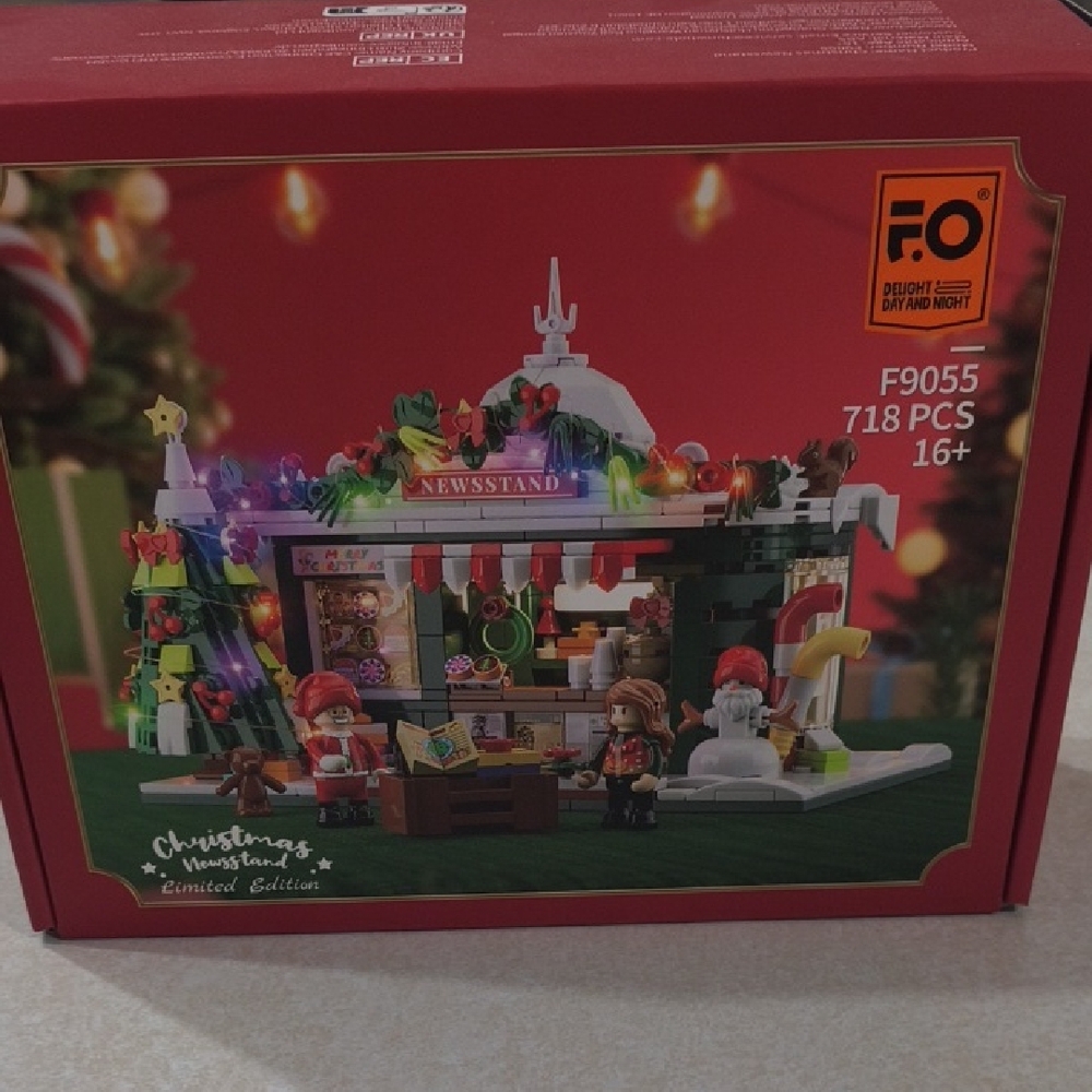 Funwhole Christmas Newsstand Building Set Last One!
